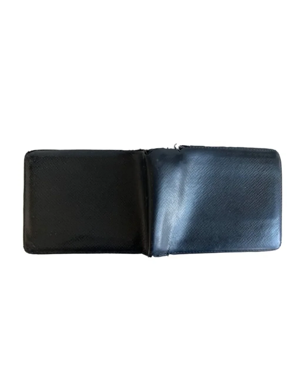 Louis Vuitton Black Leather Wallet